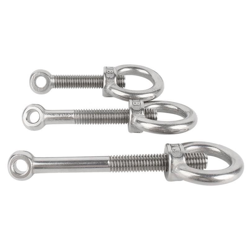 GUWANJI 304 Stainless Steel Lifting Eye Bolt & Nut Combo