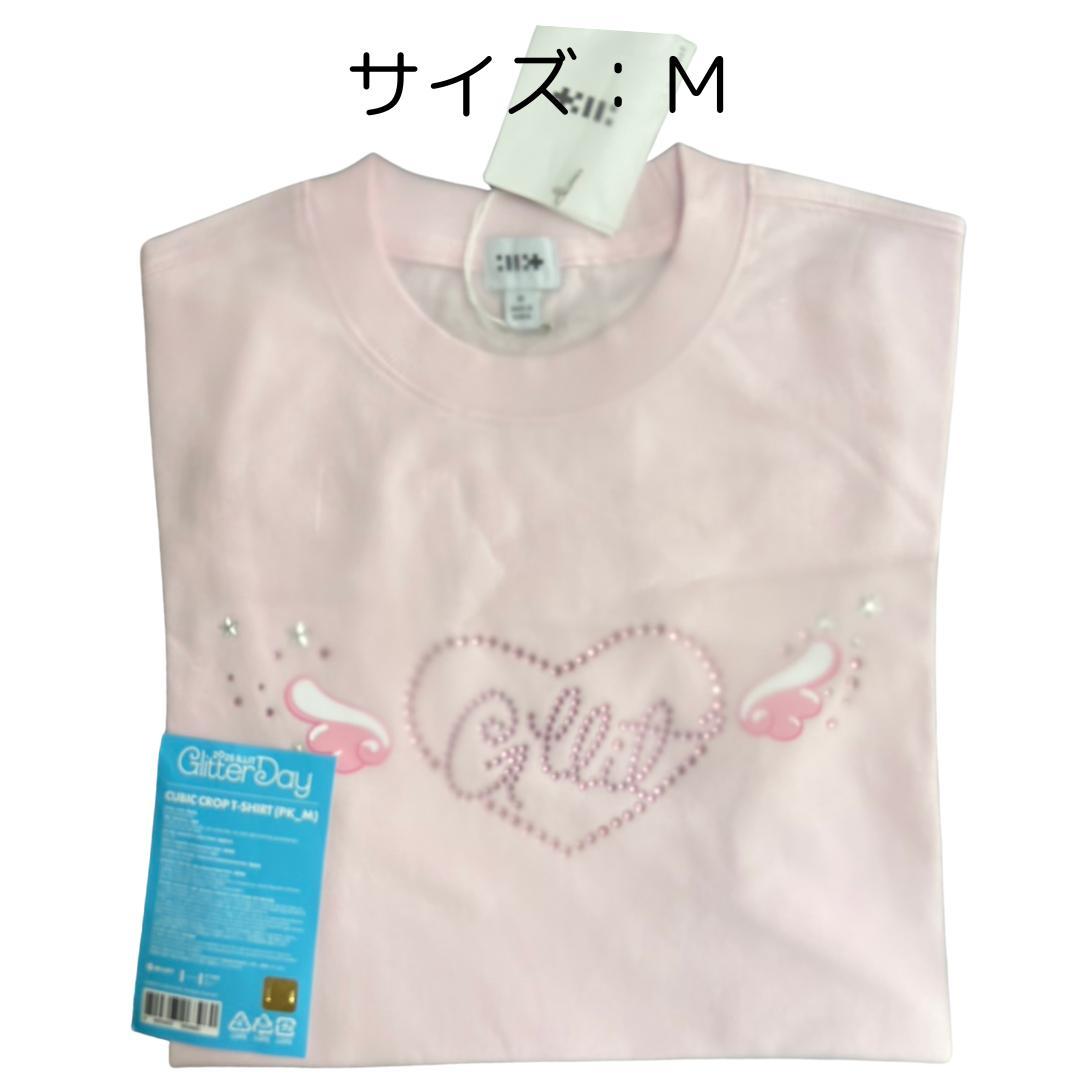 

[USED] ILLIT T-shirt M size pink no trading card Seoul Con Fanmeet Goods