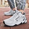 Mesh breathable sneakers trendy shoes men's shoes large size shoes dad shoes white sneakers versatile men