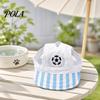 Pet Football Hat, Lightweight Breathable Dog Baseball Cap, Adjustable Strap Cap with Ear Holes for Dogs Cats, Outdoor Sun Protection Cap