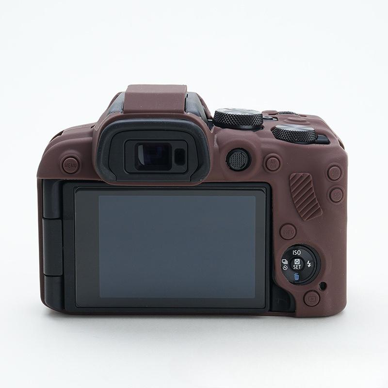 Macaron Color Silicone Case for Canon EOS R10 - Mirrorless DSLR Protective Soft Shell Bag