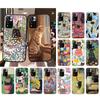 Phone Case For Xiaomi Poco C71 15T 14T Pro Redmi Note 15 14 14 13 Pro Redmi A5 15C 13C Black Cat Flower Art