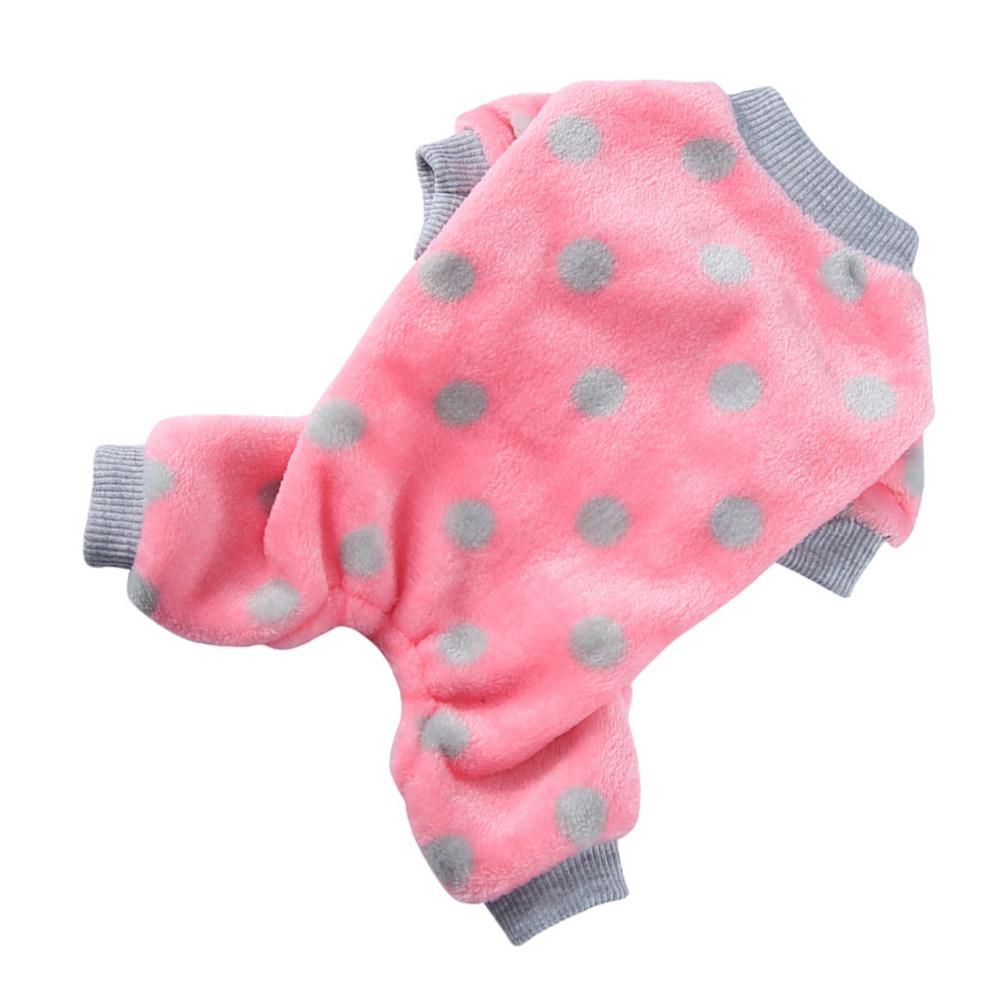 Winter Dog Clothes Warm Pet Pajama Soft Skin-Friendly Sweater for Indoor Outdoor Stylish Cozy Puppy Outfit Cold-Proof