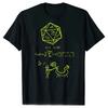 Novelty The science of 20 sided dice T Shirts Graphic Streetwear Short Sleeve DND D20 Dungeon Gamer Dragon Dice Tshirt
