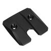 Sun Visor Repair Kit Black Color Aluminium Alloy Replacement for RAM 1500 Trucks 2019 2026