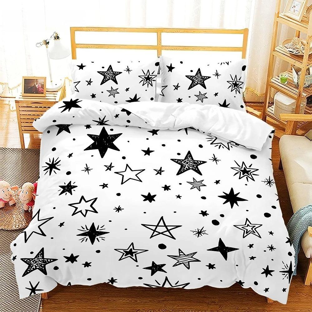 Rainbow Gradient Bedding Set Gradient Colors Duvet Cover with Pillowcases Single Twin Full Queen King Girl Kids Quilt Cover
