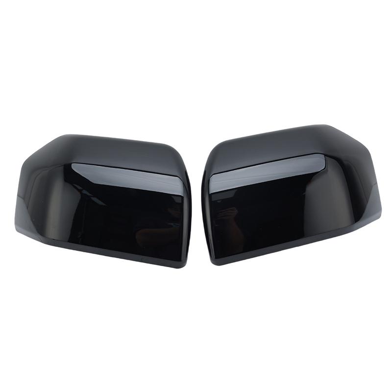 Sidobackspegelkåpa för Ford F150 2015- USA-version Glansig Svart med Spänne Sidobackspegelkåpa Biltillbehör