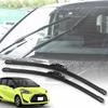 XIKER Toyota Sienta 170 Series Dedicated Wiper Graphite Coated Rubber Front Glass Wiper For All Seasons, 2-Piece Parts