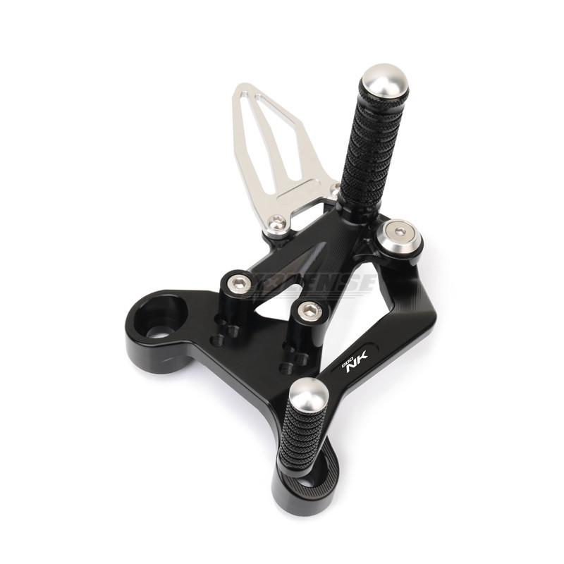 Motorcycle Accessory CNC Footrests Rearset Rear Footpeg Foot Rests For 800NK 800 NK 2023 2024 2025