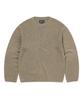 THISISNEVERTHAT Loose Gauge Knit Crew Light Brown