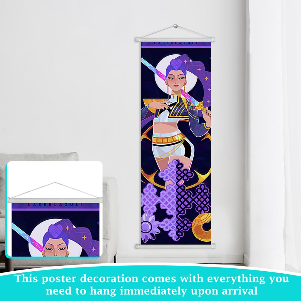 Hanging Scroll Poster Fabric Wall Art For Living Room, Bedroom, And Home Decoration