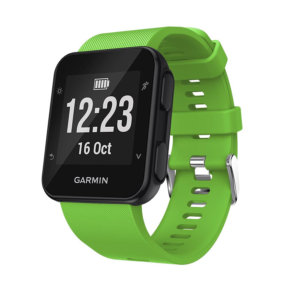 

Ремешок для смарт-часов Garmin Forerunner 35 30, сменный ремешок для часов, ремешок для запястья, силиконовый мягкий ремешок, браслет, новый зелёный
