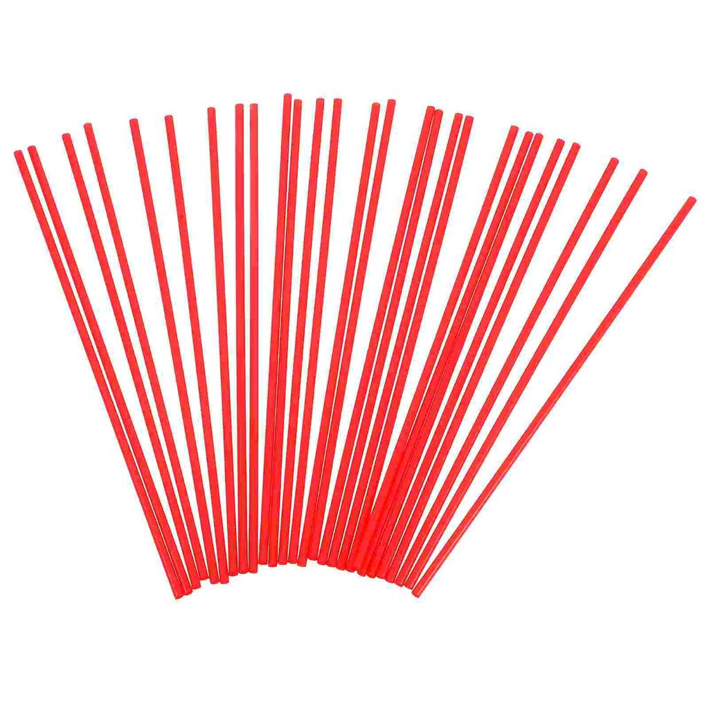 100 Pcs Red Extension Spray Can Tubes Plastic Replacement Nozzle Straws For Remover Lubricant Aerosol Sprayer Accessories Tool