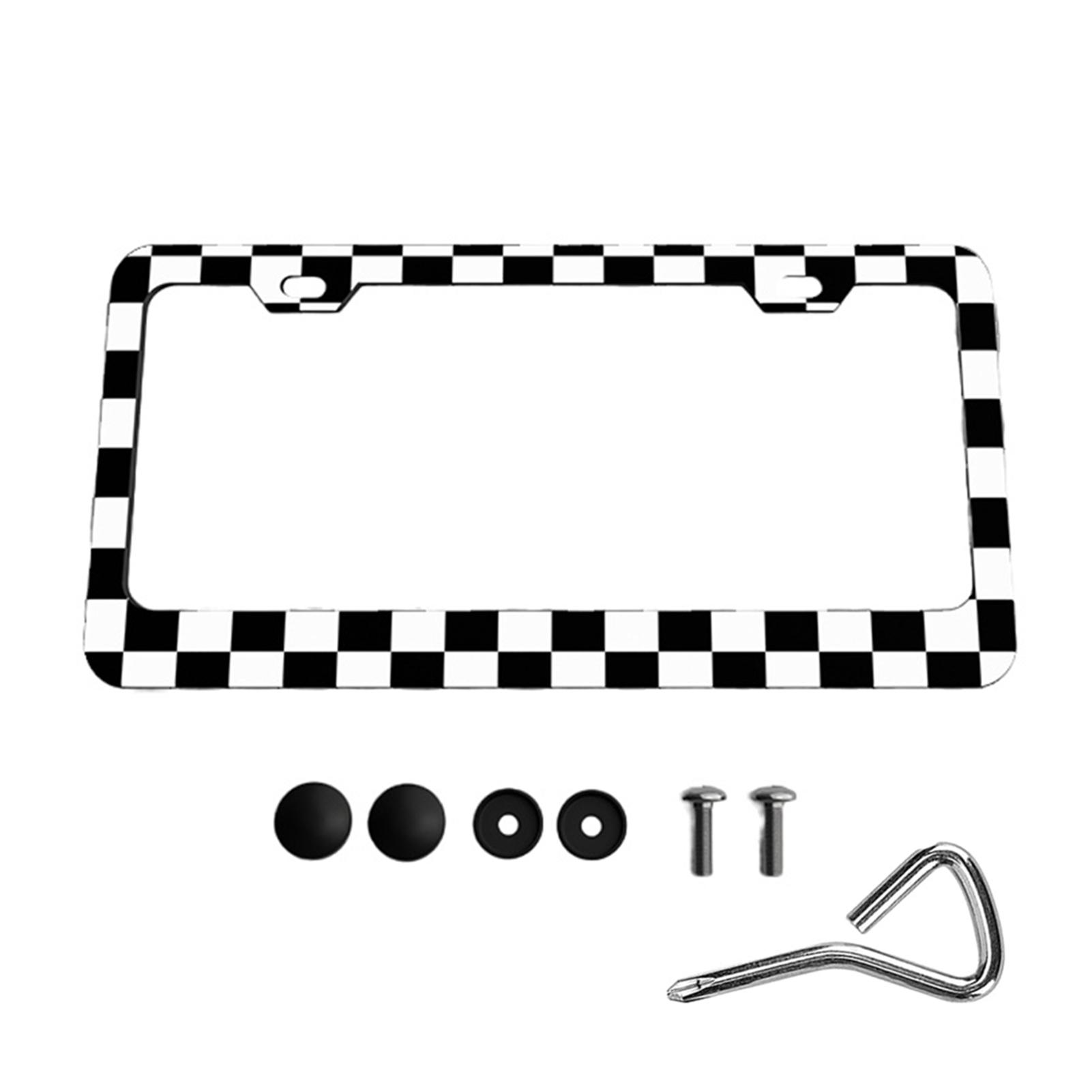 Matte License Plate Frame License Plate Frame For Car Tags Durable