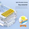 Qishao Cat6 RJ45 Vergoldete Modulare Stecker
