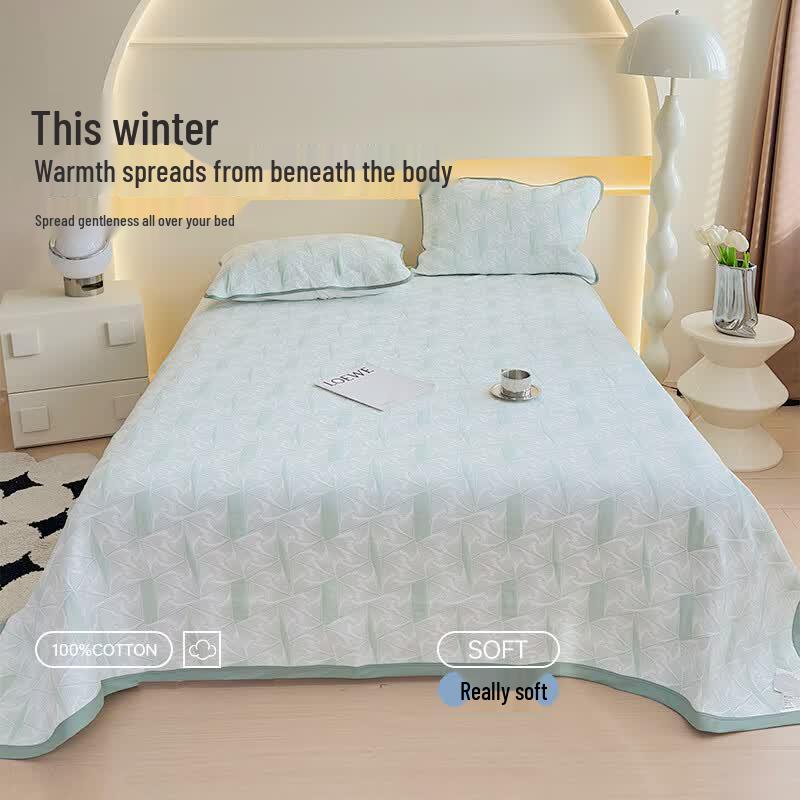 YAZAN A-Class Pure Cotton Soft Mat for Adults & Infants, All-Season Use 205x230cm