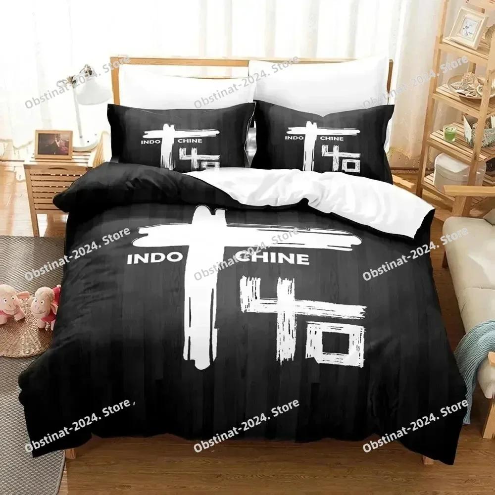 Fashion 3D Indochine Bedding Set Printed single Comforter Quilt Bed Cover Duvet Cover Pillow Case 3 Pieces Sets Kids Adult Size