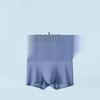 3-Pack Men's Ultra-Thin Seamless Ice Silk Boxers - Transparent Mulberry Silk Briefs
