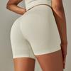 Seamless High-Waisted Tummy Control Yoga Shorts Women Butt-Lifting Compression Leggings 3/4 Length Workout Pants
