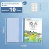 10/30 Pcs Transparent Waterproof Book Covers For Primary Middle Students Protect Textbooks