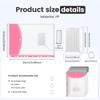 24 Pcs A4 Binder Pocket Organizer Folders Expandable Waterproof Envelopes Binder Folders Clear Snap Button For School Office