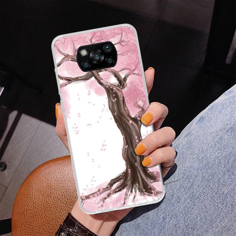 

Cherry Blossom Tree Phnoe Case for Xiaomi Poco X5 X6 X7 Pro X4 Gt F7 Ultra M8 M7 Redmi 15C 15 13C 13 12C 12 Unique Cover Coque P Redmi 15C (173)