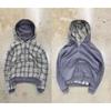 VibeStreet Autumn Women's Gothic Harajuku Ins Street Embroidery Zipper Fashion Hooded Cardigan Sweatshirt Street Retro Punk Top Y2k Clothin