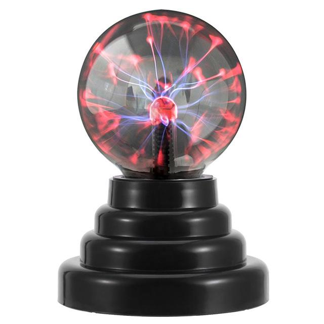 Ion Ball USB Night Light – Magic Electrostatic Touch Lightning Sphere