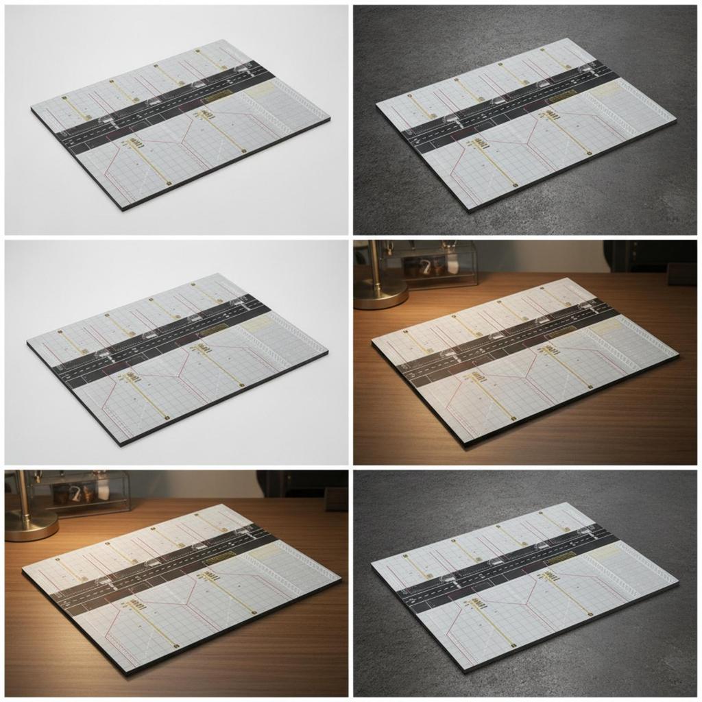 1/400 Airport Display Base Miniature Model Diorama Realistic