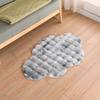 Cloud Carpet: Cute Girly Bubble Fleece Rug for Bedroom & Living Room - Machine Washable
