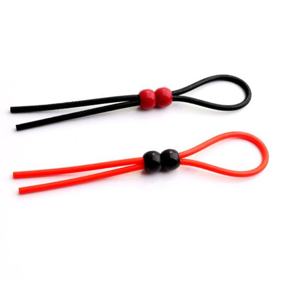 Yousheng Penis Cord Universal Novelty Silicone Delay Ejaculation Lock Ring Buckle Rope for Male