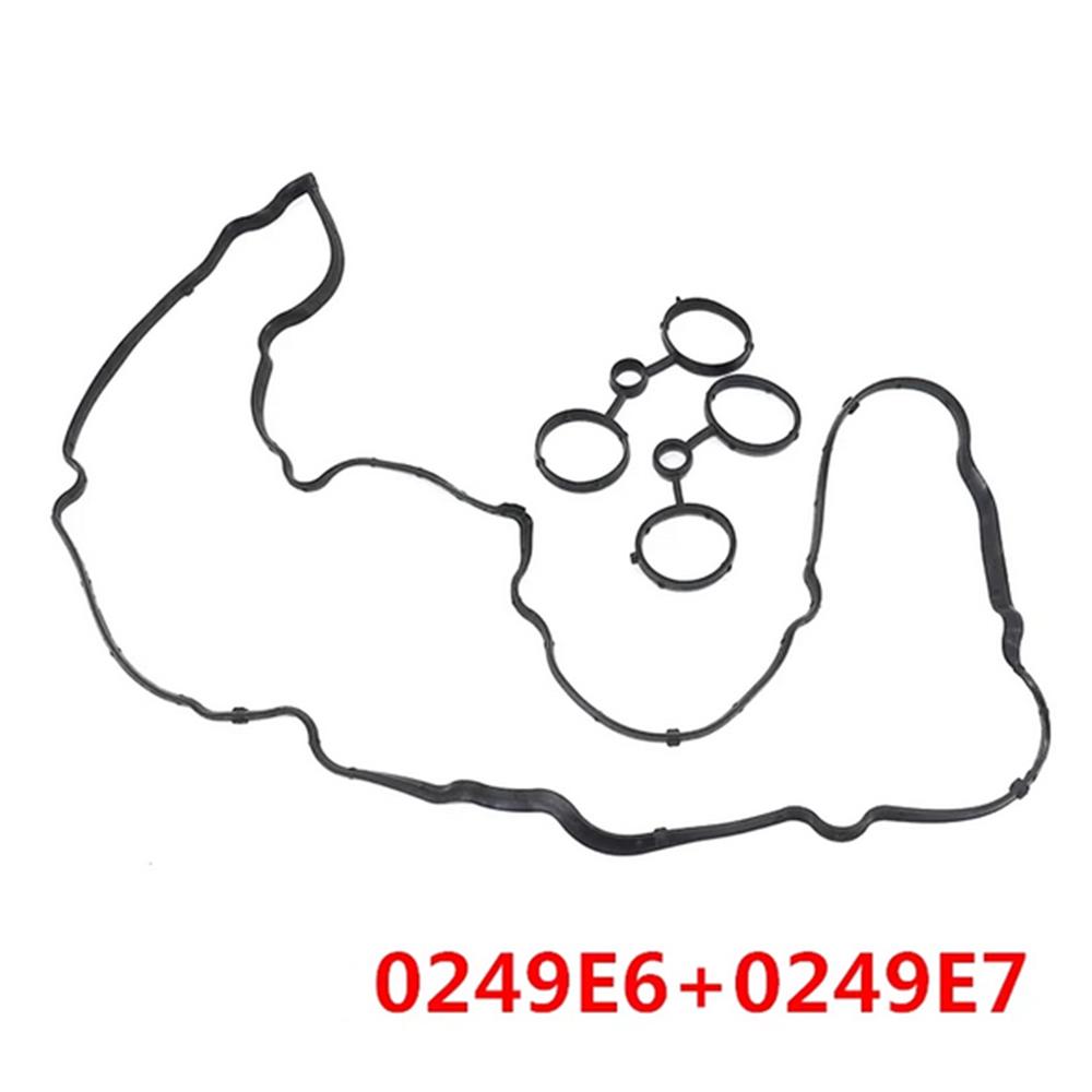1 Set 0249E6 0249E7 Gasket Rocker Cover Gasket Kit Valve Seal For Peugeot