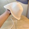 Autumn and Winter Warm Wool Hat Women's Ear Protector Knitted Pullover Hat Strap Fashion Hat