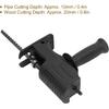 Electric Drill Reciprocating Saw Adapter, ABS Saw Drill Attachment Chainsaw Adapter Handle Kit For Cutting Wood Metal And Plastic