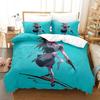 3D Anime Akiba Maid War Bedding Collection Single Twin Full Queen King Size Bed Collection Adult Kid Bedroom Duvet Cover Collections Home Textiles