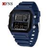 Cross-functional Luminous Waterproof Sports Wristwatch with Alarm and Countdown