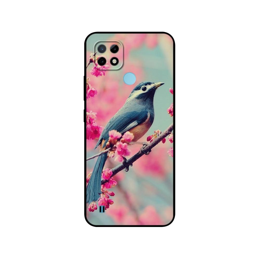 

Силиконовый чехол для Realme C21, чехол для телефона OPPO RealmeC21 C 21, 6,5 дюйма, Funda RMX3201, бампер, чехол Etui, мягкий черный чехол из ТПУ For Realme C21