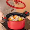 Yetele 3.5L Maifan Stone Non-stick Micro-Pressure Soup Pot