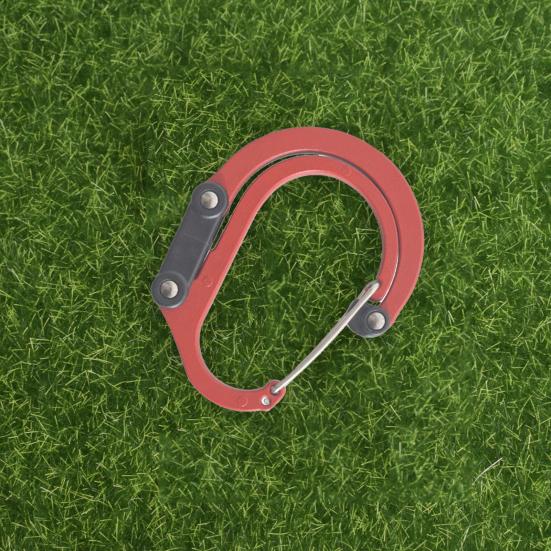 Climbing Carabiner Strong Load-bearing D Shape Safety Buckle Outdoor Camping Equipment for Mountaineering