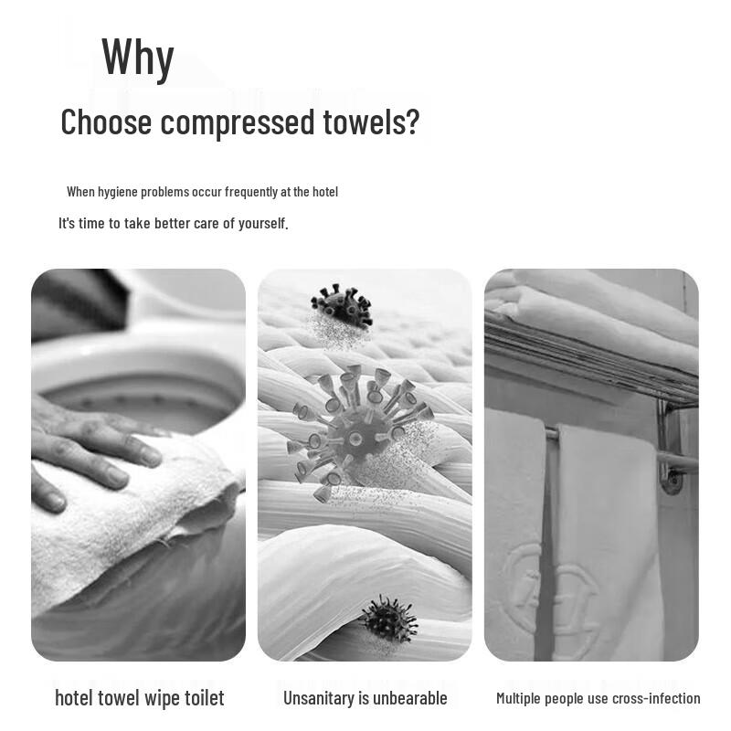 Disposable Compressed Travel Towel