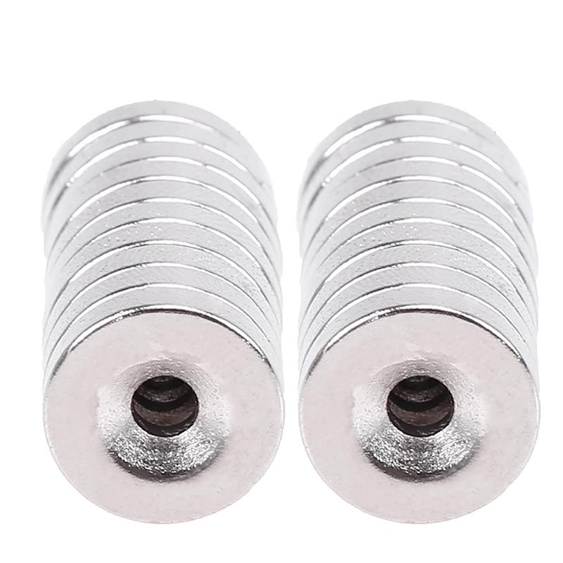 20PCS Round Magnet Neodymium N35 Permanent NdFeB Super Strong Powerful Magnetic Imane Disc