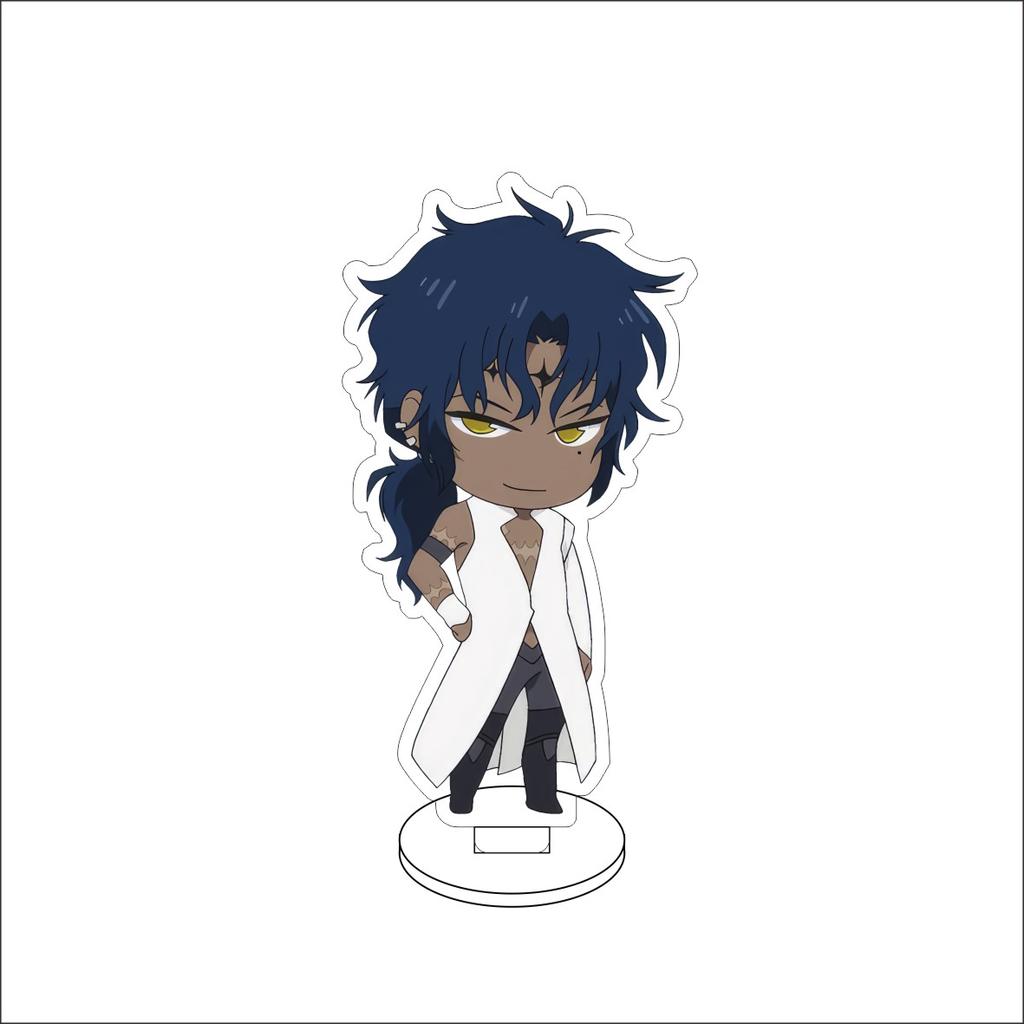 10CM Anime D Gray-man Figure Stand Model Allen Walker/Yu Kanda/Lenalee Lee/Lavi Bookman Jr Cute Desk Decor Standing Sign Gifts