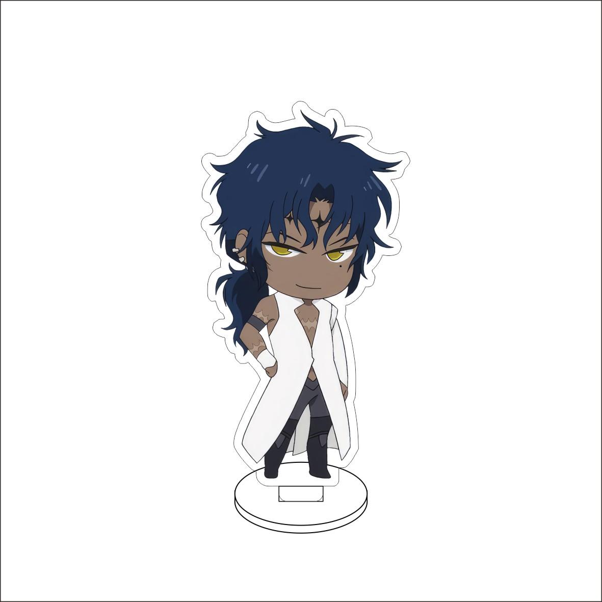 10CM Anime D Gray-man Figure Stand Model Allen Walker/Yu Kanda/Lenalee Lee/Lavi Bookman Jr Cute Desk Decor Standing Sign Gifts 10CM