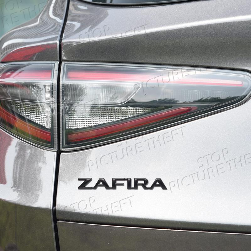 For Opel Vauxhall Zafira Vectra Astra 1.6 Logo 3D Metal Badge Decal Car Body Rear Trunk Emblem Sticker Decoration Accessories