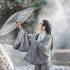 Hanfu Herren-Hemd mit großen Ärmeln, Herren-Ritteranzug