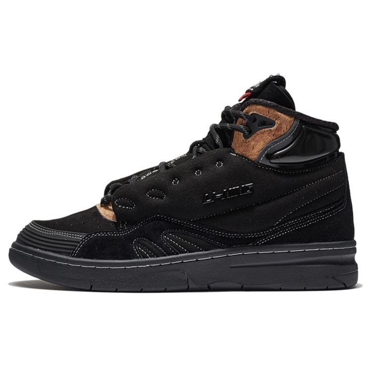 Li-Ning 937 Deluxe Hi SP Men High Top Skate Shoes Black AGBR097-2 41
