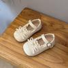 Neue Stil Mädchen Slip-on Schuhe, Lederschuhe, Rutschfeste Schuhe