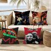 Red Hot CChili Peppers Band Pillow Case for Sofa Living Room Home Office Decor Protective Cover