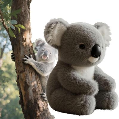 Soft Koaly Plush Toy Cute Mimics Natural Movement Stuffed Toys Emotional Support Plush Pillow for Emotional Support