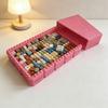 Creative Chocolate Shaped Beads Spatula Holder For Organizing Craft Tool With Ergonomic Designs